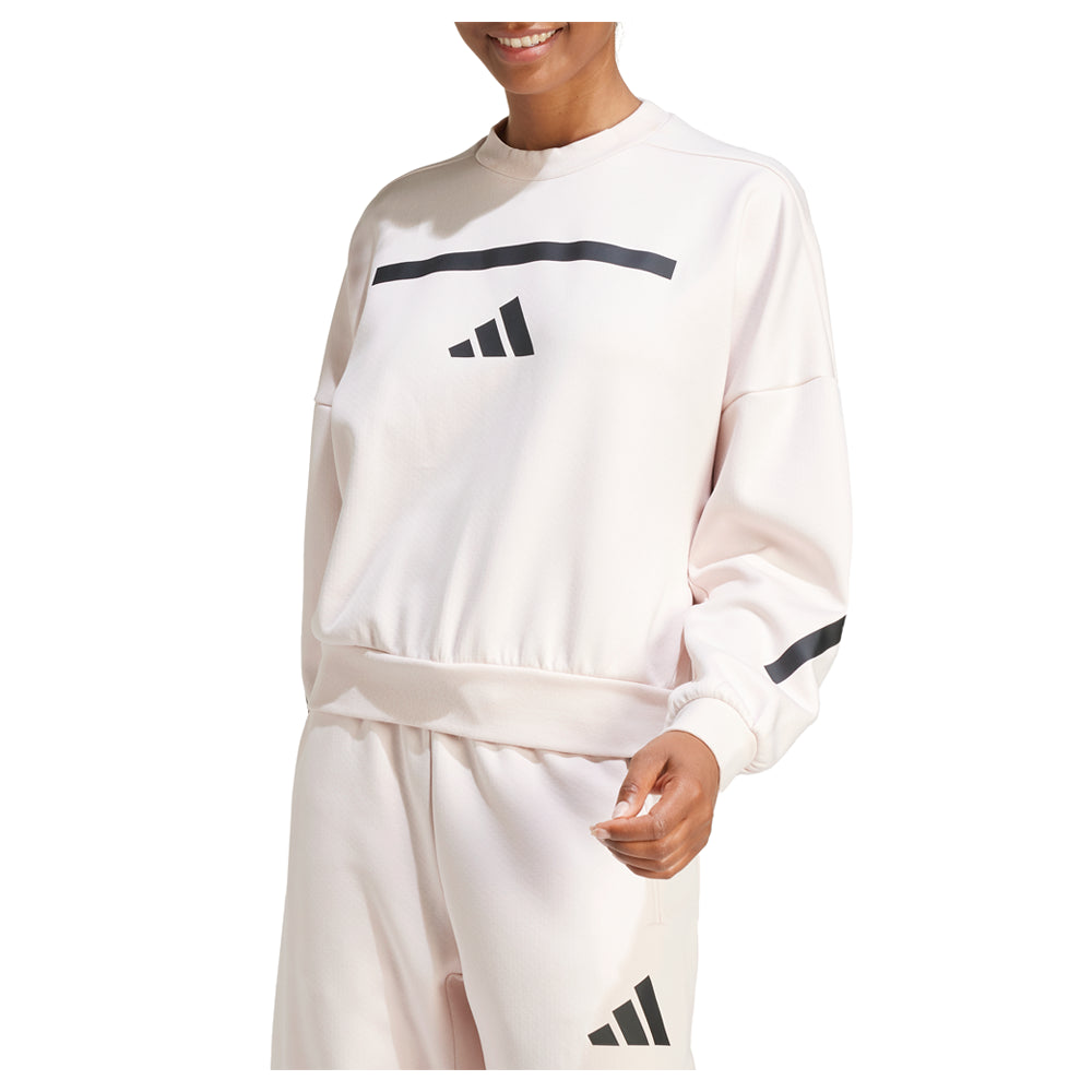 Shop White Womens Z.N.E. Crewneck Sweatshirt – Shoebacca