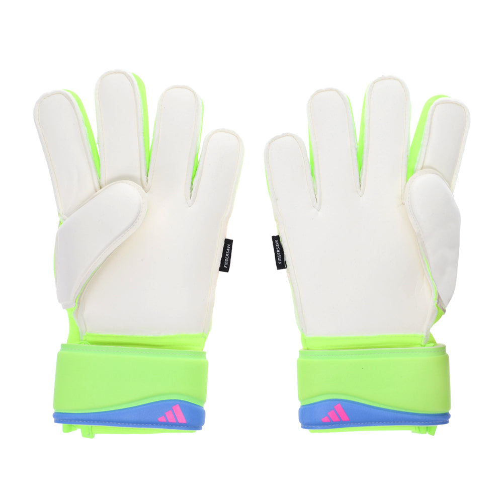 Shop White Mens Predator Match Fingersave Goalkeeper Gloves