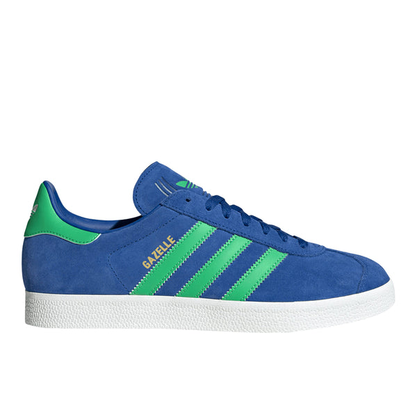 Shop Blue Mens Gazelle Indoor Lace Up Sneakers – Shoebacca