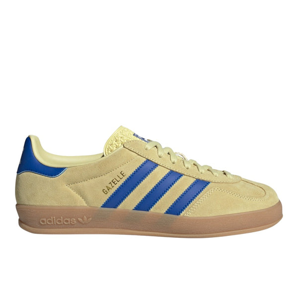 Shop Yellow Mens Gazelle Indoor Lace Up Sneakers – Shoebacca