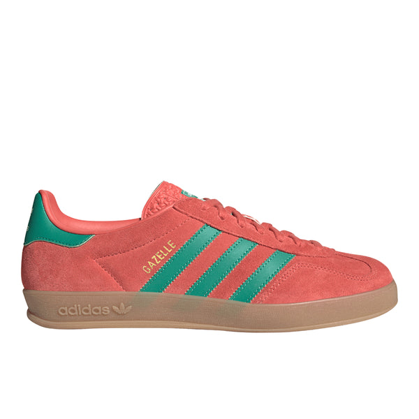 Shop Orange Mens Gazelle Indoor Lace Up Sneakers – Shoebacca