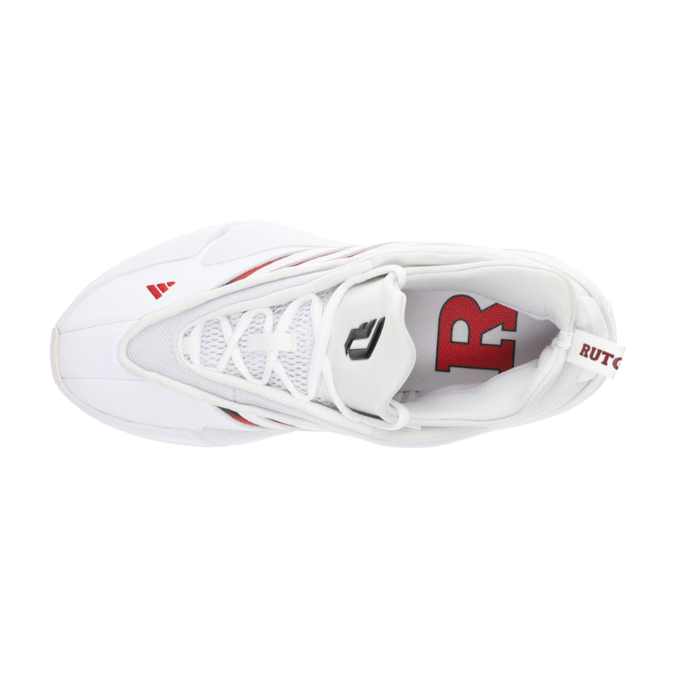 Shop White Mens Dame 9 Rutgers Scarlet Knights Basketball Shoes – Shoebacca
