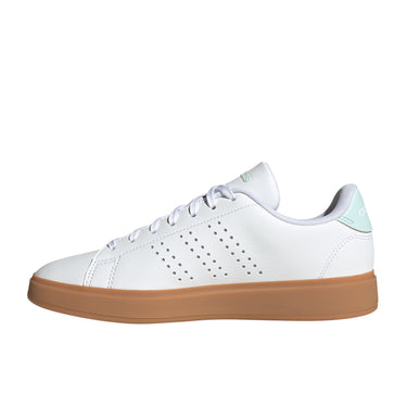 adidas gazelle silver green womens adidas Women's Advantage 2.0 Sneaker - White - Low-top Sneakers