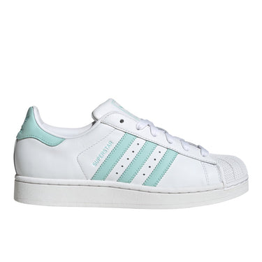 adidas Originals Superstar II Women's Ftwr White/Semi Flash Aqua/Easy Mint Shoes, Size: 6 adidas Originals Superstar II Women's Ftwr White/Semi Flash Aqua/Easy Mint Shoes, Size: 6