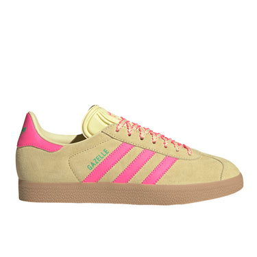 adidas Originals Gazelle Women's Powder Yellow/Lucid Pink/Gum 3 Shoes, Size: 8.5 adidas Originals Gazelle Women's Powder Yellow/Lucid Pink/Gum 3 Shoes, Size: 8.5