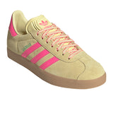 adidas gazelle silver green womens adidas Originals Gazelle Women's Powder Yellow/Lucid Pink/Gum 3 Shoes, Size: 8.5