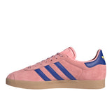 Shop Pink Womens Gazelle Lace Up Sneakers – Shoebacca