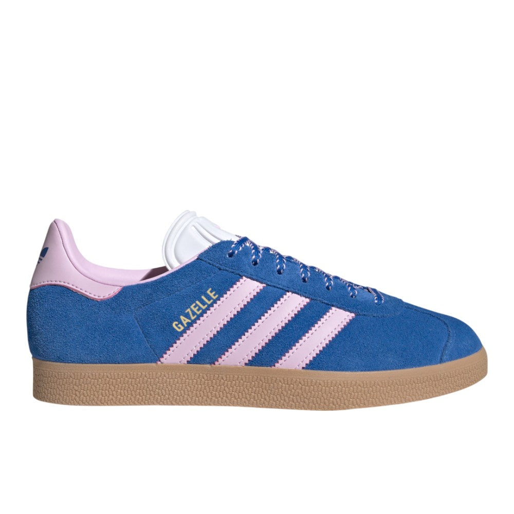 adidas Gazelle Shoes - Women's - Blue / Orchid Fusion / Gum - 6.5 adidas Gazelle Shoes - Women's - Blue / Orchid Fusion / Gum - 6.5