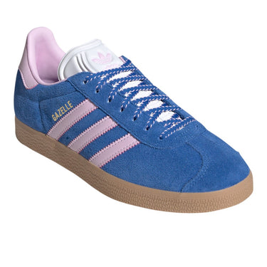 adidas Gazelle Shoes - Women's - Blue / Orchid Fusion / Gum - 6.5 adidas Gazelle Shoes - Women's - Blue / Orchid Fusion / Gum - 6.5