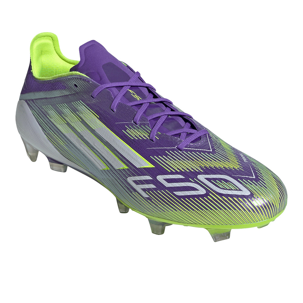 Shop Green, Purple Mens F50 Elite Firm Ground Soccer Cleats