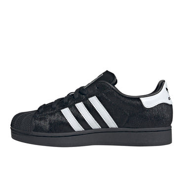 adidas Originals Superstar II Black/White Women's Shoes, Size: 6.5