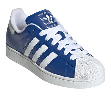 adidas Superstar II Shoes - Men's - Royal Blue / Cloud White