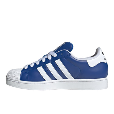 adidas Superstar II Shoes - Men's - Royal Blue / Cloud White