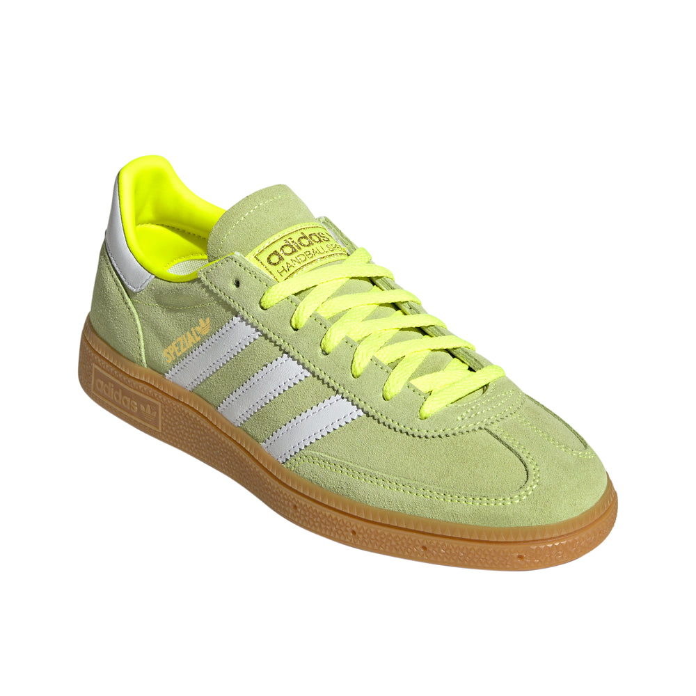 Shop Green, Yellow Womens Handball Spezial Lace Up Sneakers
