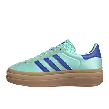 Shop Blue Womens Gazelle Bold Lace Up Sneakers – Shoebacca
