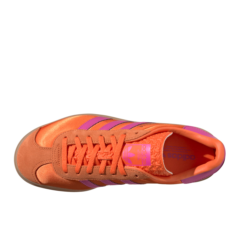 Shop Orange Womens Gazelle Bold Lace Up Sneakers Shoebacca Shop Orange Womens Gazelle Bold Lace Up Sneakers Shoebacca