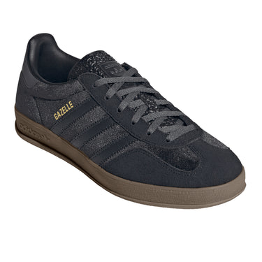 Womens adidas Originals Gazelle Indoor - Shoes Black/Grey/Carbon Size 9.5 Womens adidas Originals Gazelle Indoor - Shoes Black/Grey/Carbon Size 9.5