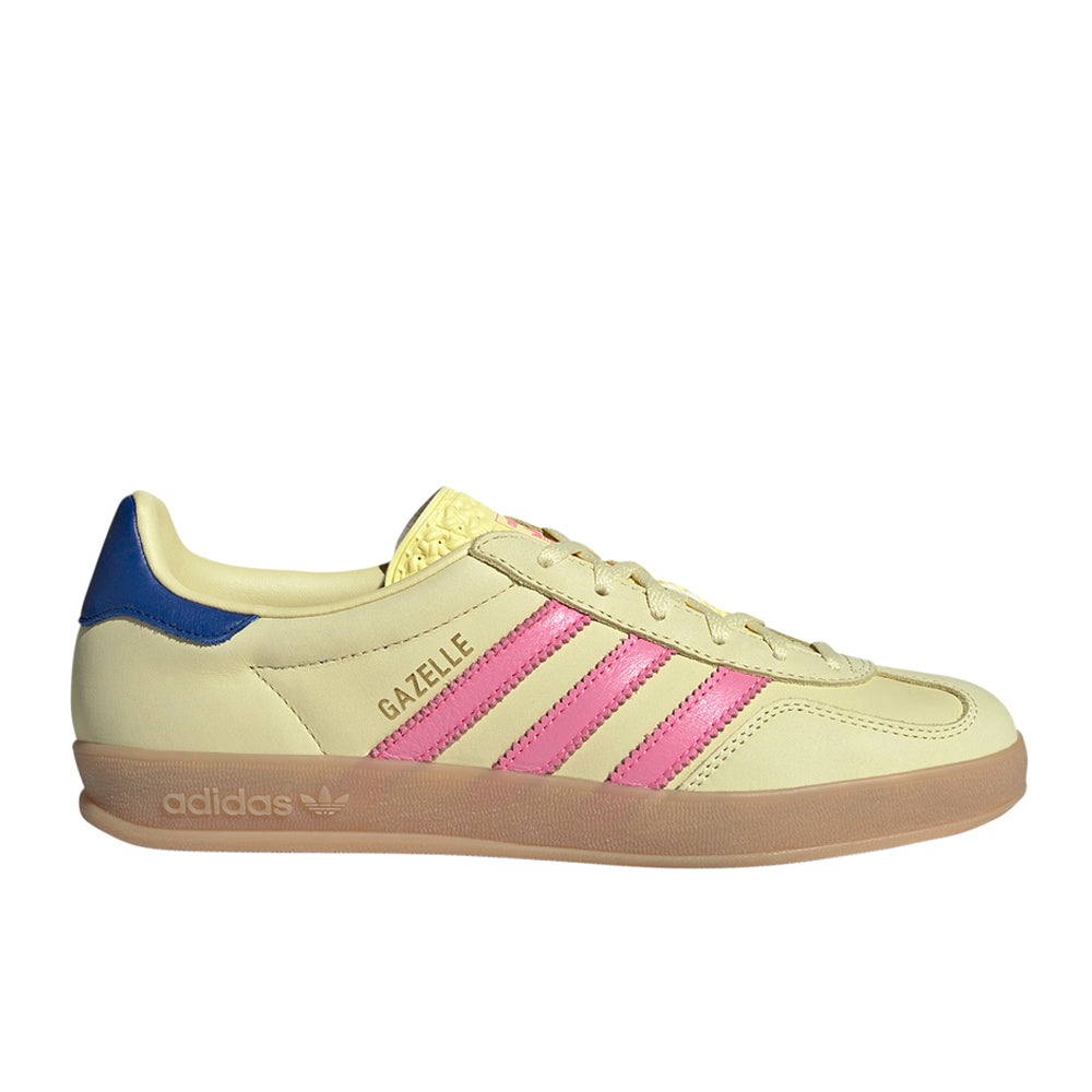 Womens adidas Originals Gazelle Indoor - Shoes Pink/Yellow Size 7.5 Womens adidas Originals Gazelle Indoor - Shoes Pink/Yellow Size 7.5