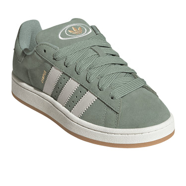 adidas Campus 00s Shoes - Women's - Silver Green / Off White / Gum