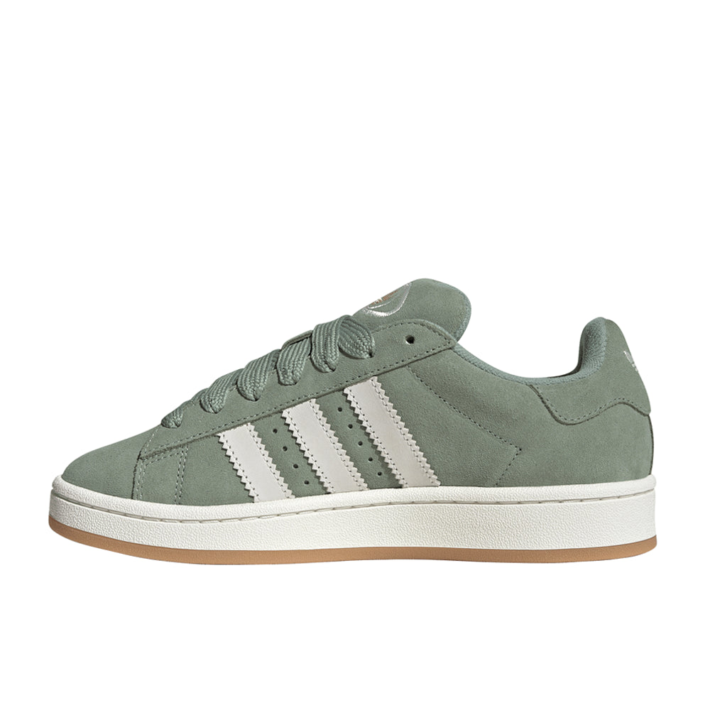adidas Campus 00s Shoes - Women's - Silver Green / Off White / Gum