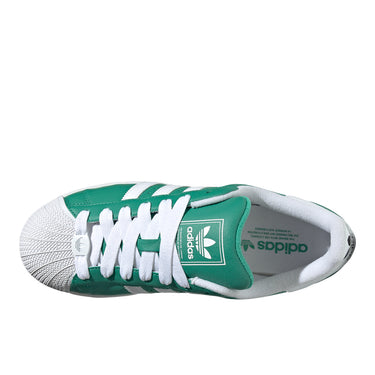 Shop Green, White Mens Superstar II Shoes – Shoebacca