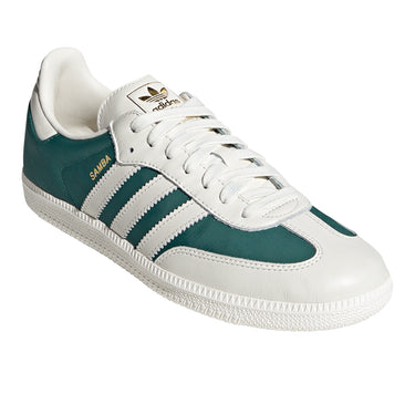 Men's adidas Samba OG - Off White/Collegiate Green 8 Men's adidas Samba OG - Off White/Collegiate Green 8