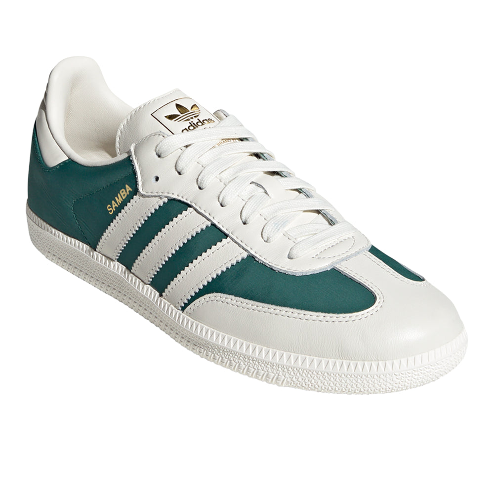 Men's adidas Samba OG - Off White/Collegiate Green 8 Men's adidas Samba OG - Off White/Collegiate Green 8