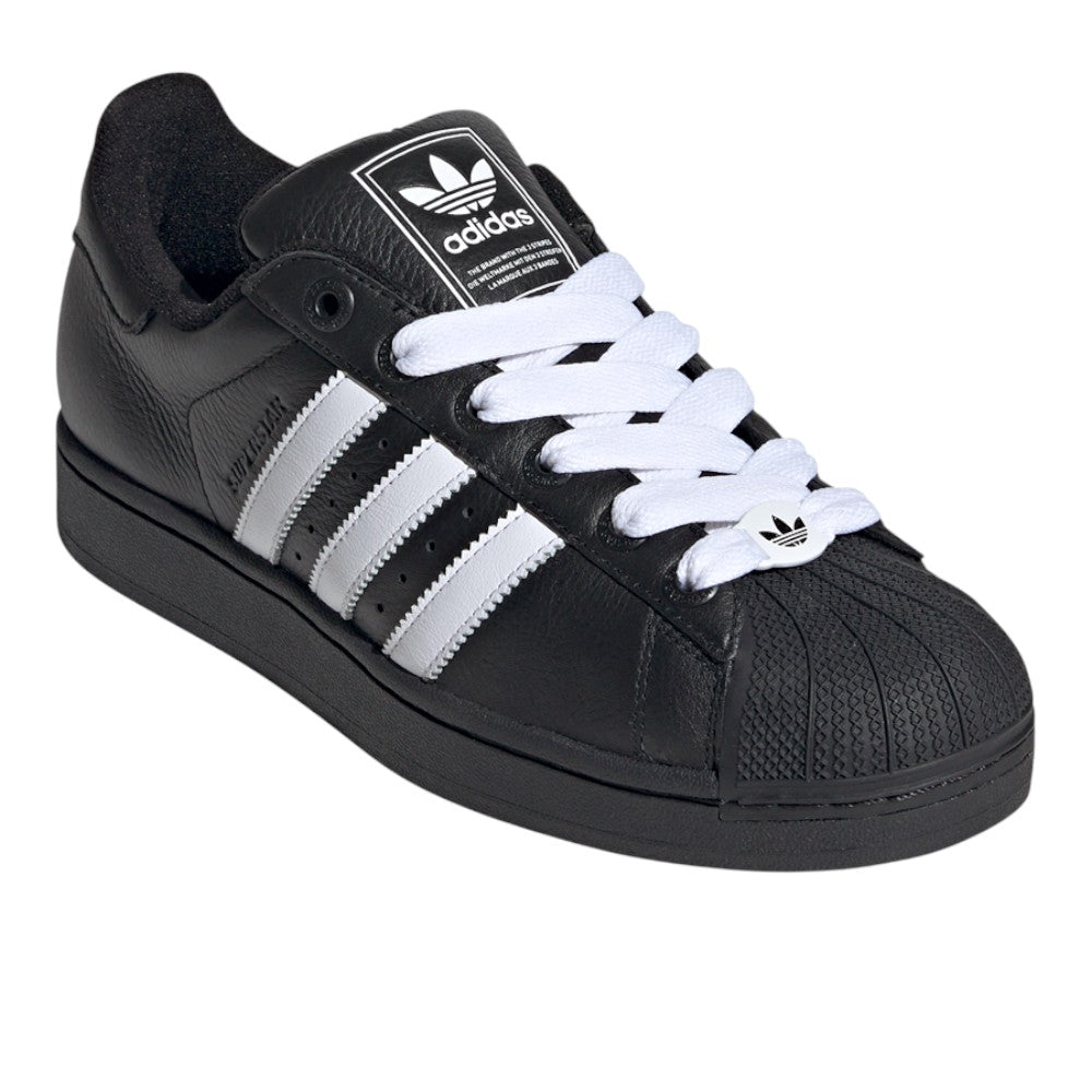adidas Men's Superstar II Shoes, Size 7, Black/White adidas Men's Superstar II Shoes, Size 7, Black/White