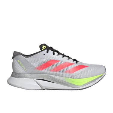 adidas Running Adizero Boston 12 Shoes - Dash Grey/Lucid Red/Lucid Lemon