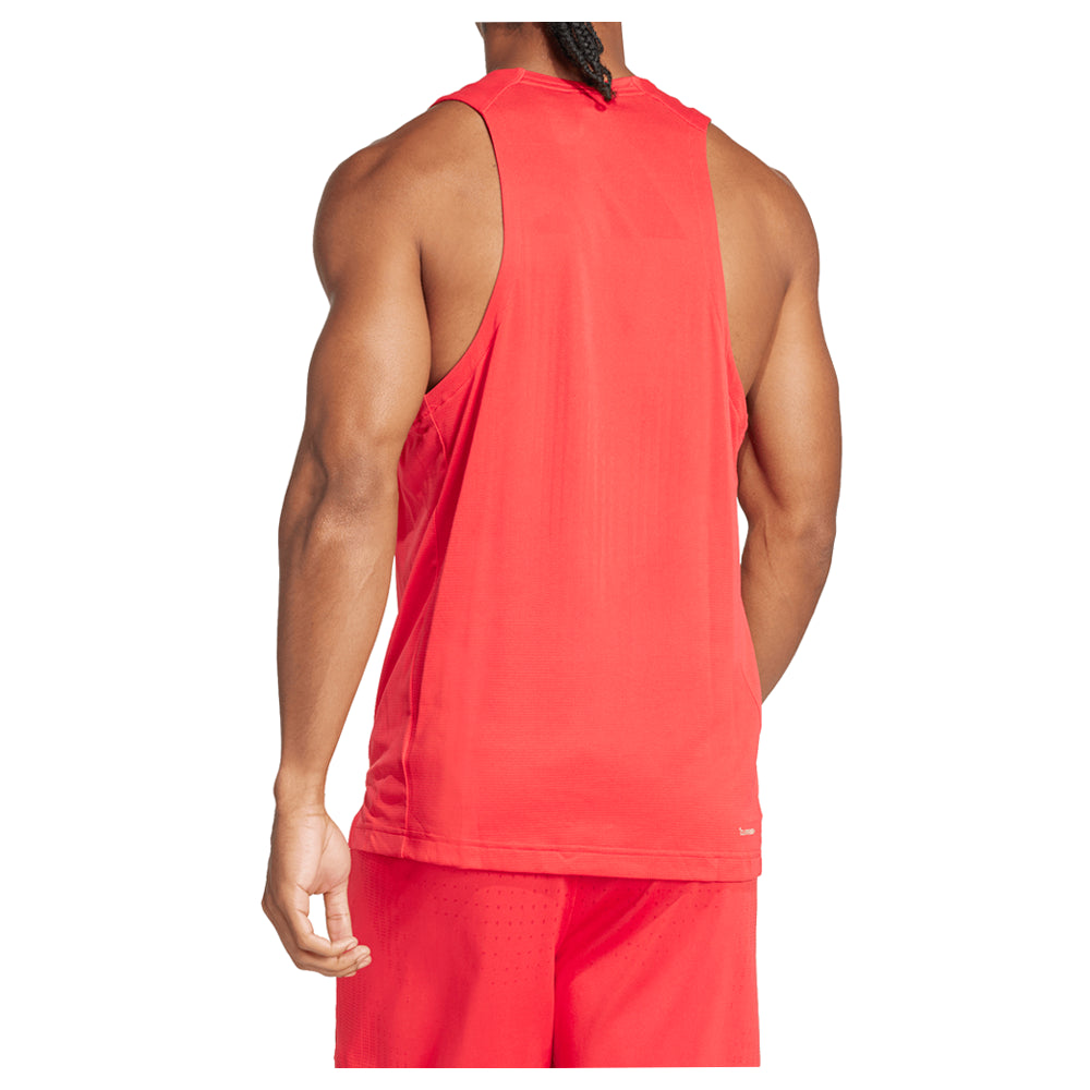 Shop Red Mens Airchill Crew Neck Athletic Tank Top – Shoebacca
