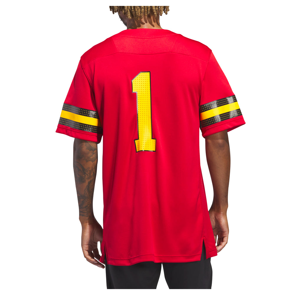 Shop Red Mens Georgia Bulldogs V Neck Replica Jersey – Shoebacca