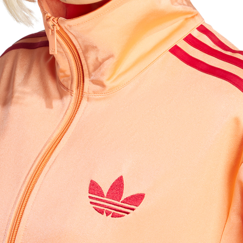 Shop Orange Womens Adicolor Classic Firebird Loose Track Full Zip