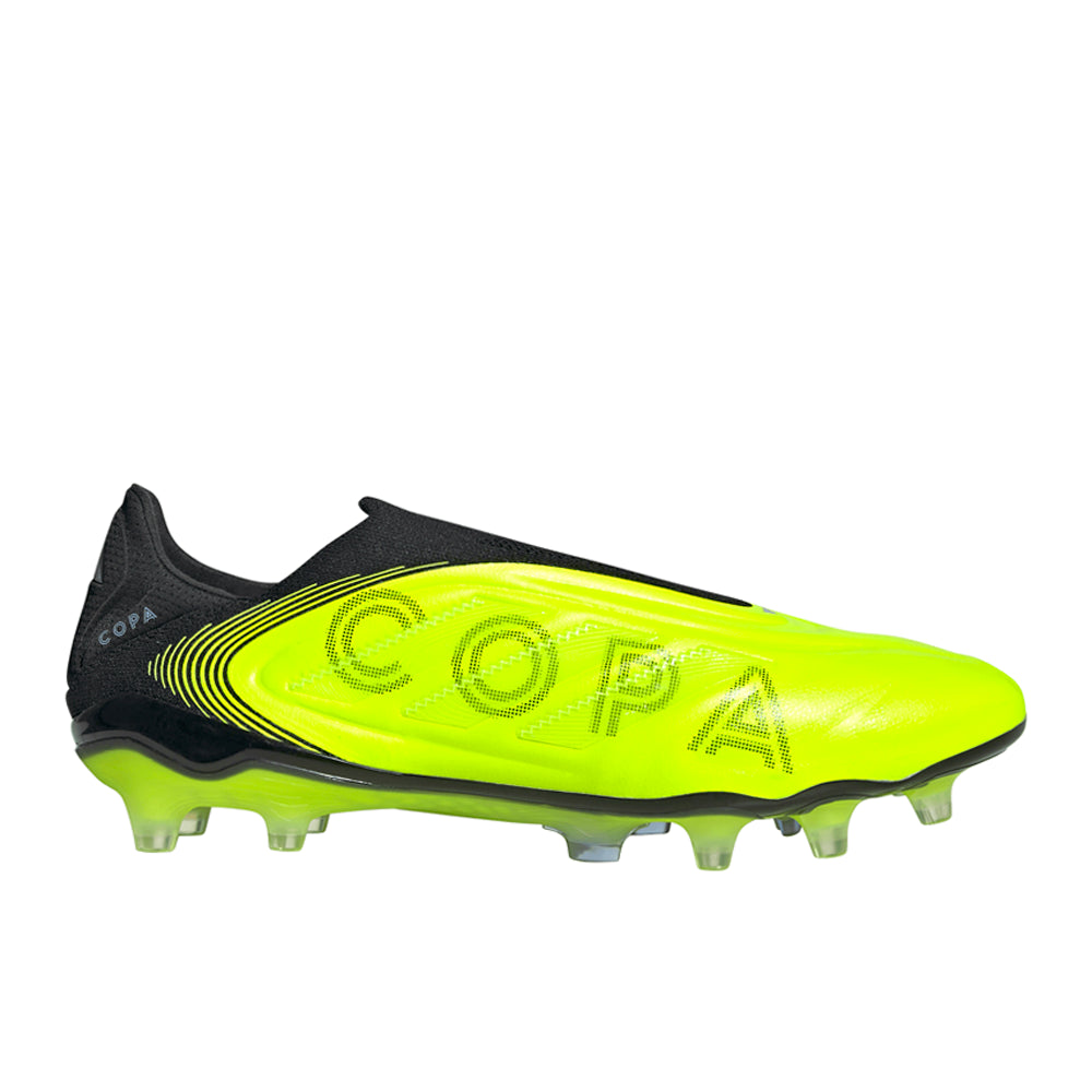 Shop Yellow Mens Copa Pure III Elite Laceless Firm Ground Soccer