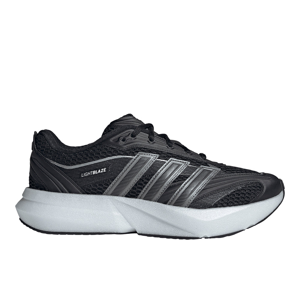Shop Black, Grey Womens Lightblaze Glow Lace Up Sneakers – Shoebacca