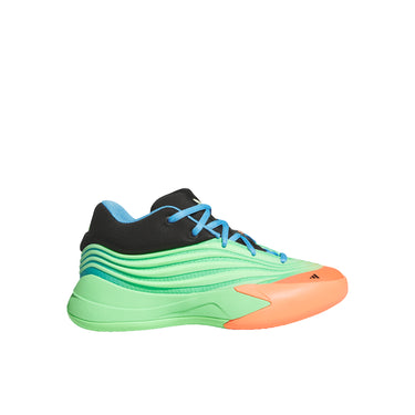 Kids' adidas Dame x Basketball Shoes Big 6 Regular Lime/Burst