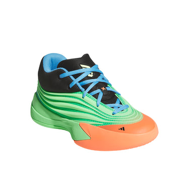 Kids' adidas Dame x Basketball Shoes Big 6 Regular Lime/Burst