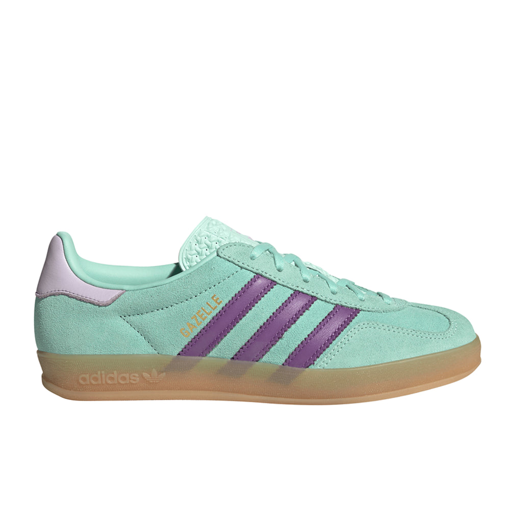 Shop Green Womens Gazelle Indoor Lace Up Sneakers Shoebacca Shop Green Womens Gazelle Indoor Lace Up Sneakers Shoebacca