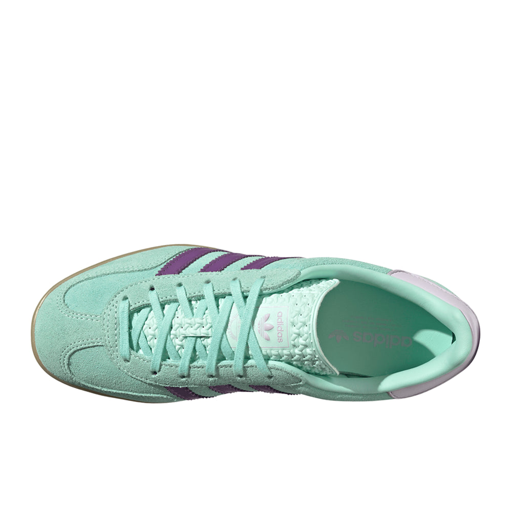 Shop Green Womens Gazelle Indoor Shoes – Shoebacca