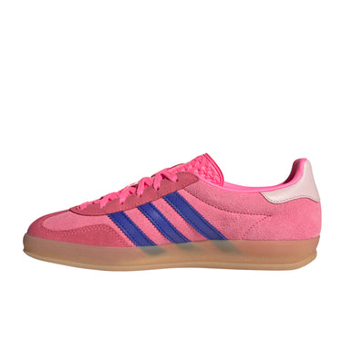 Shop Pink Womens Gazelle Indoor Lace Up Sneakers – Shoebacca