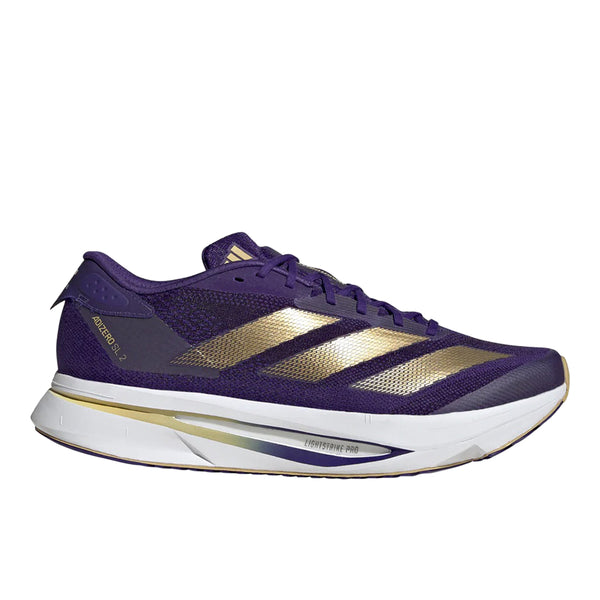 Shop Purple Mens Adizero SL2 Washington Huskies Running Shoes