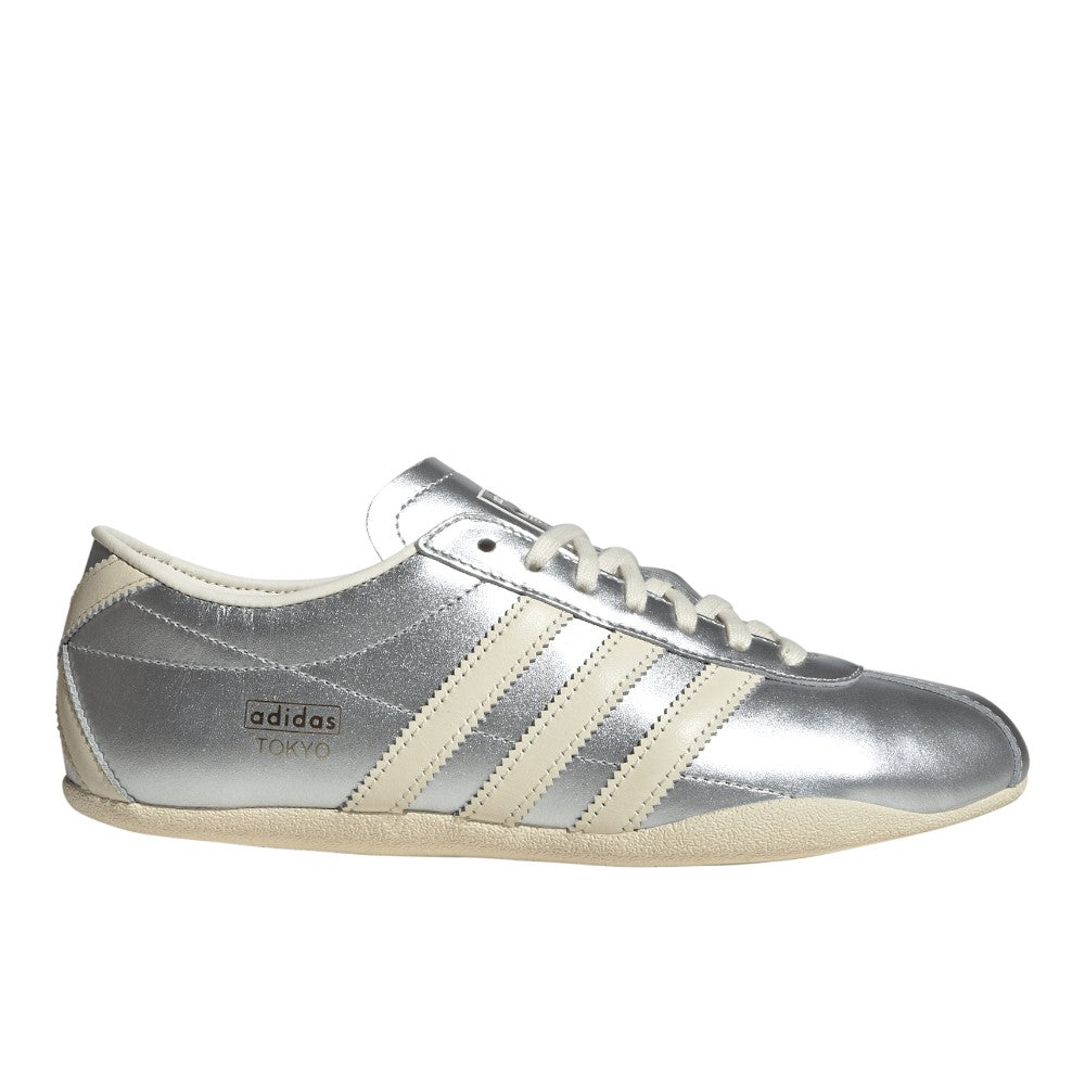 Shop Silver Womens Tokyo Lace Up Sneakers – Shoebacca