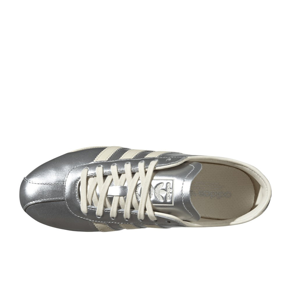 Shop Silver Womens Tokyo Lace Up Sneakers – Shoebacca