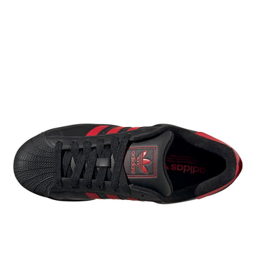 adidas Superstar II Shoes - Men's - Core Black / Better Scarlet Red / Core Black - 6.5 adidas Superstar II Shoes - Men's - Core Black / Better Scarlet Red / Core Black - 6.5