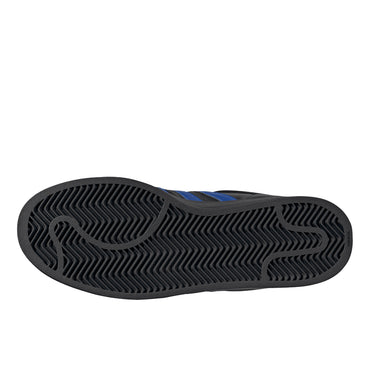 Men's adidas Superstar II Shoes - Black/Blue 10 Men's adidas Superstar II Shoes - Black/Blue 10