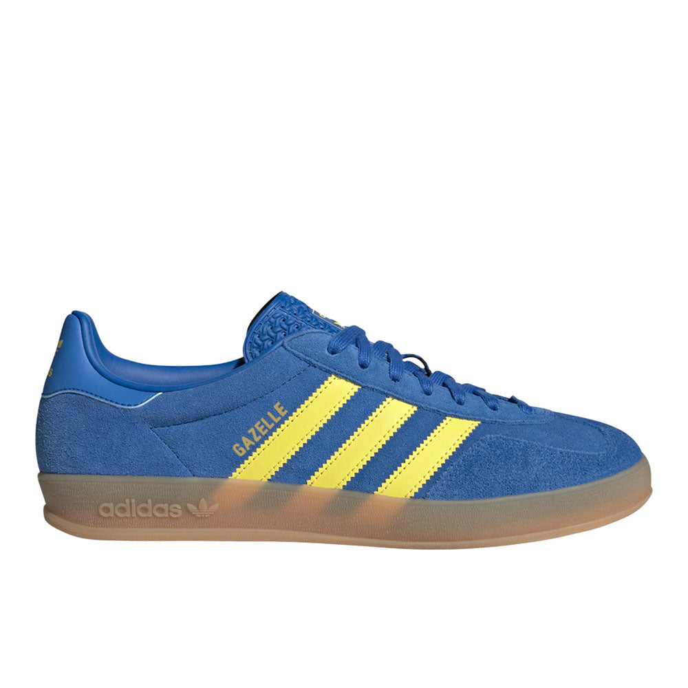 Shop Blue Mens Gazelle Indoor Lace Up Sneakers Shoebacca Shop Blue Mens Gazelle Indoor Lace Up Sneakers Shoebacca