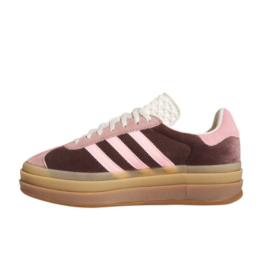 adidas Originals Gazelle Bold Women's Shadow Brown/Warm Clay/Glow Pink Shoes, Size: 7