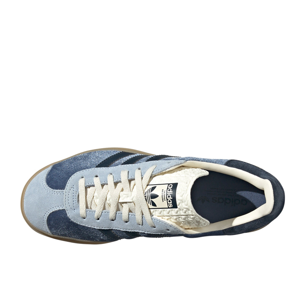 adidas gazelle silver green womens adidas Originals Gazelle Bold Women's Preloved Ink/Aurora Ink/Wonder Blue Shoes, Size: 9