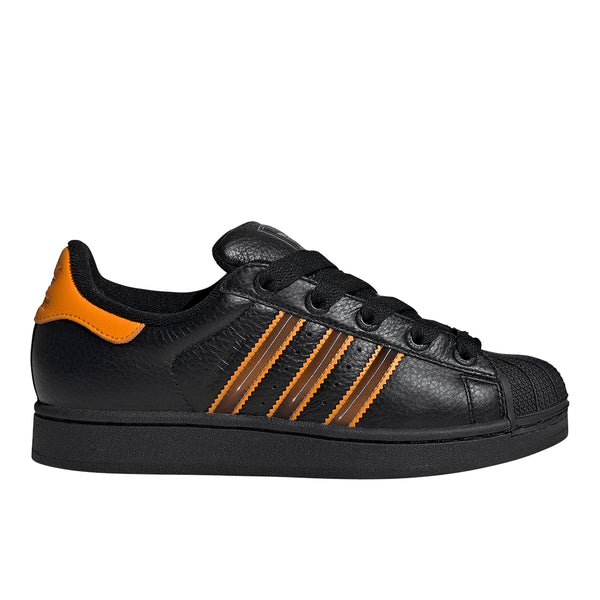 Shop Black Womens Superstar II Lace Up Sneakers – Shoebacca