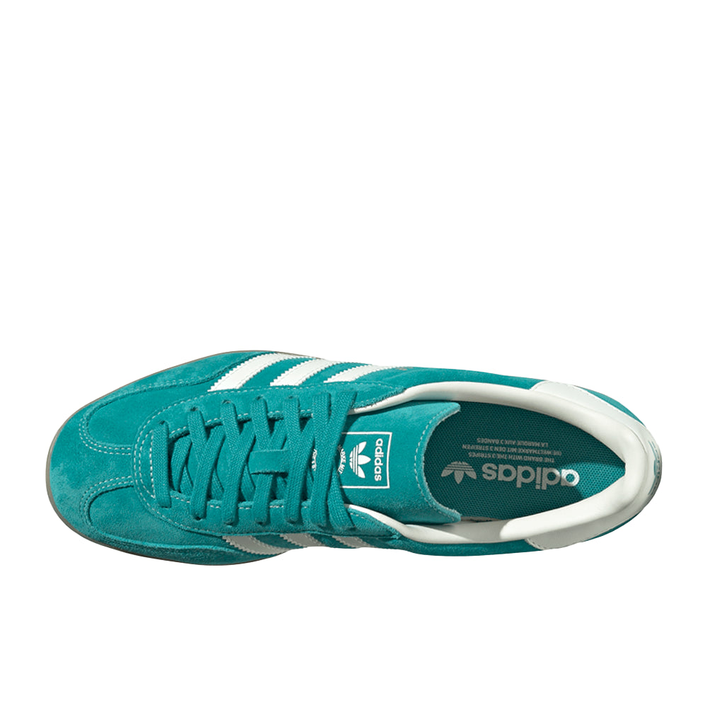 Shop Green Mens Gazelle Indoor Lace Up Sneakers – Shoebacca