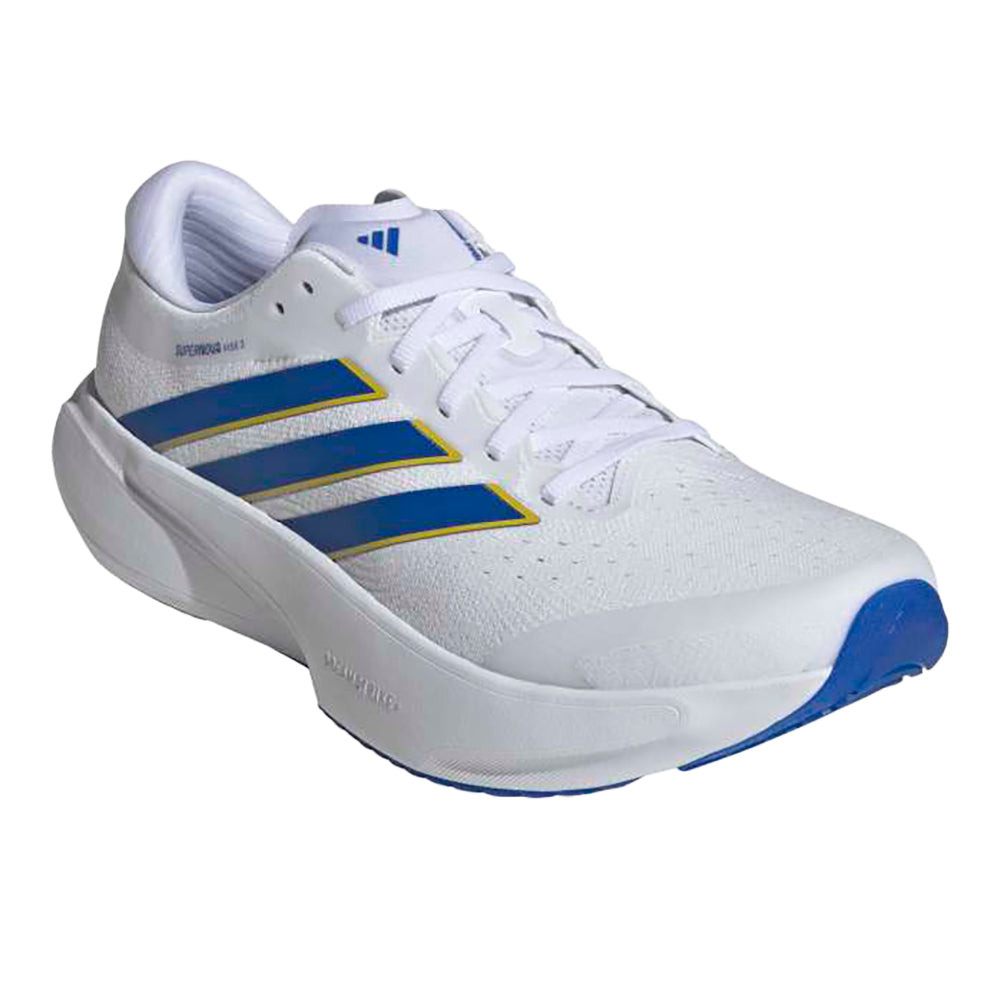 Shop Blue, White Mens Supernova Rise 3 Running Shoes – Shoebacca